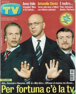 Tv Sorrisi e Canzoni 2004 n.  15 Clerici, Valentino Rossi ed. Mondadori FF15