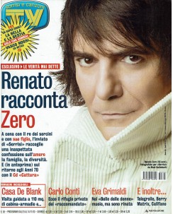 Tv Sorrisi e Canzoni 2003 n.  45 Renato Zero, Carlo Conti ed. Mondadori FF15