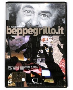 DVD Beppegrillo.it di Beppe Grillo ITA usato B26