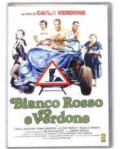 DVD Bianco rosso e Verdone di Carlo Verdone ITA usato B26