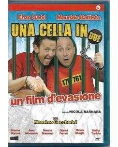 DVD Una cella in due dcon Enzo Salvi e Maurizio Battista ITA usato B26