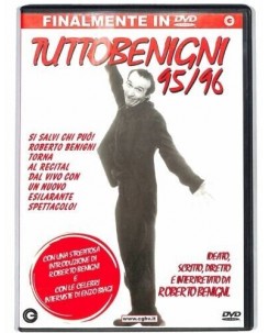 DVD TuttoBenigni 95-96 di Benigni ITA usato B26