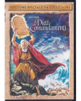 DVD I dieci comandamenti ed. collezione con Charlton Heston ITA usato B26