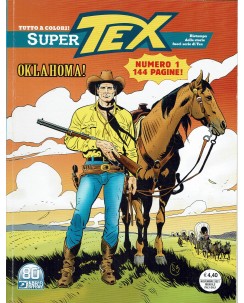 Super Tex tutto a colori  1 Oklahoma di Boselli ed. Bonelli