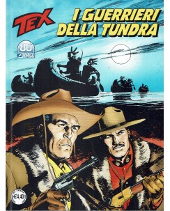 Tex 733 i guerrieri della tundra di Villa ed. Bonelli