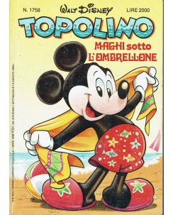 Topolino 1758 di Walt Disney ed. Mondadori