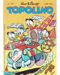 Topolino 1751 di Walt Disney ed. Mondadori