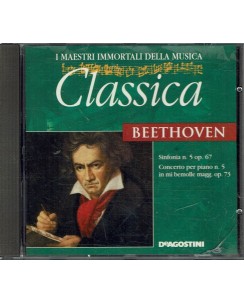 CD Maestri immortali musica classica Beethoven ed. DeAgostini usato B25