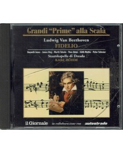 CD Grandi prime scala Ludwig Beethoven Fidelio 4635972 ed. Il Giornale usato B25