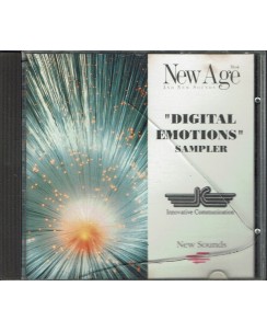 CD New age music 10 digital emotions Sampler NANS 010 ed. New Sound usato B25
