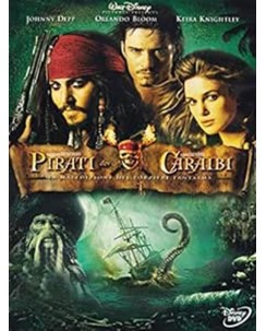 DVD Pirati dei Caraibi maledizione forziere ed. Walt Disney ita usato B25