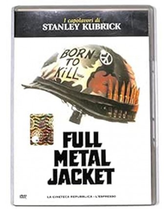 DVD I capolavori di Kubrick full metal jacket editoriale ita usato B25