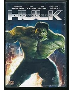 DVD L'incredibile Hulk con Norton e Tyler ed. Universal ita usato B38