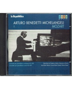 CD Arturo Benedetti Michelangeli 1 Mozart AUR 2202 ed. Aura usato B25