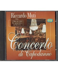 CD Concerto di Capodanno Riccardo Muti 4644982 ed. TV sorrisi canzoni usato B25