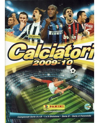 Album dei Calciatori Panini 2009 10 COMPLETO Calcio FU27