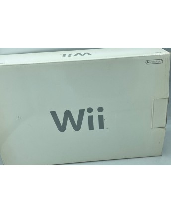 NINTENDO Wii CONSOLLE controller BOX cavi TESTATA usato Gd29