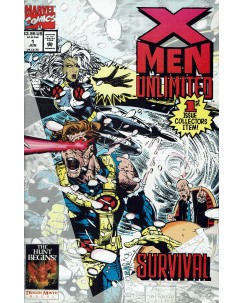 X Men unlimited   1 jun '93 di Stewart lingua originale ed. Marvel Comics OL13