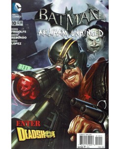 Batman arkham unhinged 10 di Lopez in lingua originale ed. Dc Comics OL15