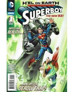 H'el on earth Superboy  1 di DeFalco in lingua originale ed. Dc Comics OL15