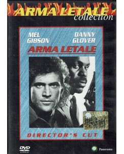 DVD Arma letale con Gibson director's cut ed. Panorama ita usato editoria B26