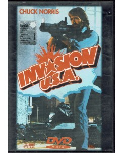 DVD Invasion U. S A. con Chuck Norris ed. Cinema ita usato B26