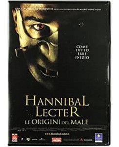 DVD Hannibal Lecter le orogini del male ed. Home video filmauro ita usato B05