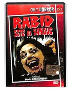 DVD Rabid sete di sangue di Cronenberg ed. Quinto piano ita usato B05