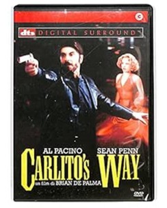 DVD Carlito's way con Al Pacino ed. Cecchi Gori ita usato B05