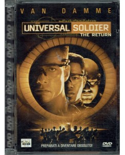 DVD Universal soldier the return di Van Damme ed. Columbia Tristar ita usato B38
