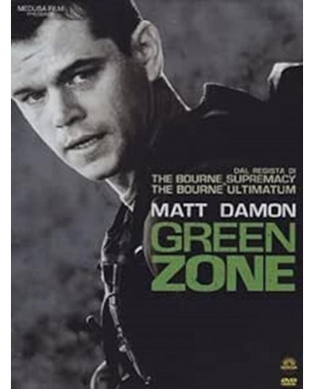DVD Green zone con Matt Damon ed. MeDusa ita usato B38