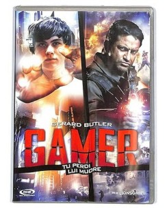 DVD Gamer tu perdi lui muore con Gerard Butler ed. MHE ita usato B38