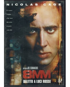 DVD 8MM delitto a luci rosse con Cage ed. Columbia Pictures ita usato B39
