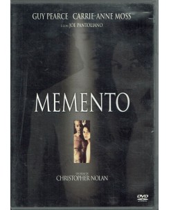 DVD Memento di Christopher Nolan ed. Eagle Pictures ita usato B11