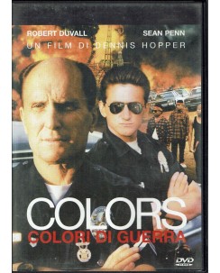 DVD Colors colori di guerra con Sean Penn ita usato B11