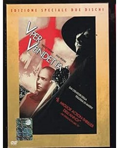 DVD V per vendetta speciale 2 dischi ed. Warner Bros ita usato B06