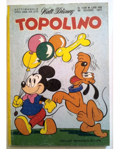 Topolino n.1126 * 28 giugno 1977 * Walt Disney