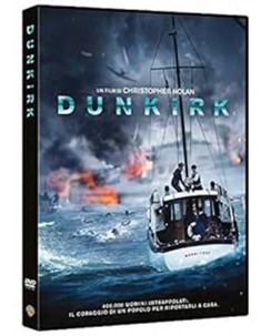 DVD Dunkirk di Christopher Nolan ed. Warner Bros ita usato B33