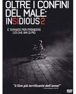 DVD Oltre i confini del male insidious 2 ed. Sony pictures ita usato B40