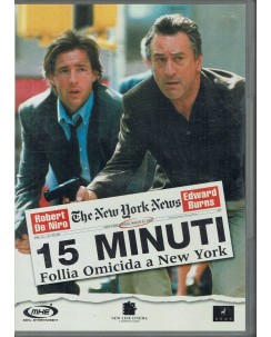 DVD 15 minuti follia omicida a New York ed. MHE ita usato B07