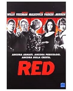 DVD Red con Bruce Willis ed. MeDusa ita usato B07