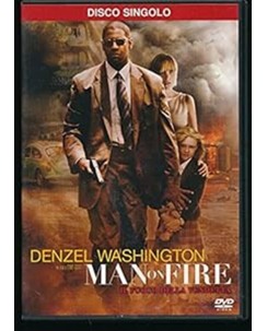 DVD Man on fire singolo disco ed. 20th Century Fox ita usato B07