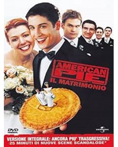 DVD American pie il matrimonio versione integrale ed. Universal ita usato B08