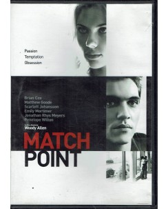 DVD Match point di Woody Allen ed. Warner Bros ita usato B01