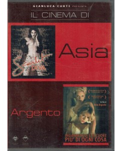 DVD Il cinema di Asia Argento 2 film ed. Minerva Video ita usato B14