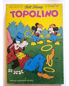 Topolino n.1142 * 16 ottobre 1977 * Walt Disney - Mondadori 