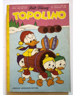 Topolino n.1156 * 22 gennaio 1978 * Walt Disney - Mondadori