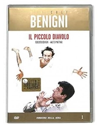 DVD Cinecult Benigni il piccolo diavolo editoriale ed. Cecchi Gori ita NUOVO B14
