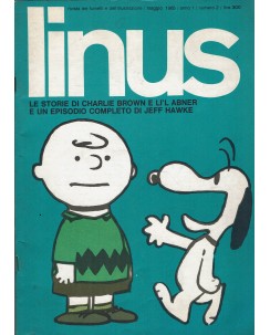 Linus anno mag. 1965 n.  2 Peanuts, Krazy Kt e Jeff Hawke ed. Figure FU08