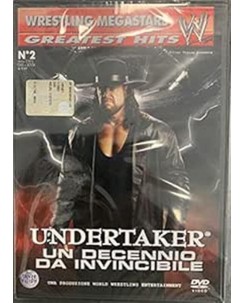 DVD Undertaker decennio invincibile ed. Silver Vision ita EDITORIALE nuovo B16